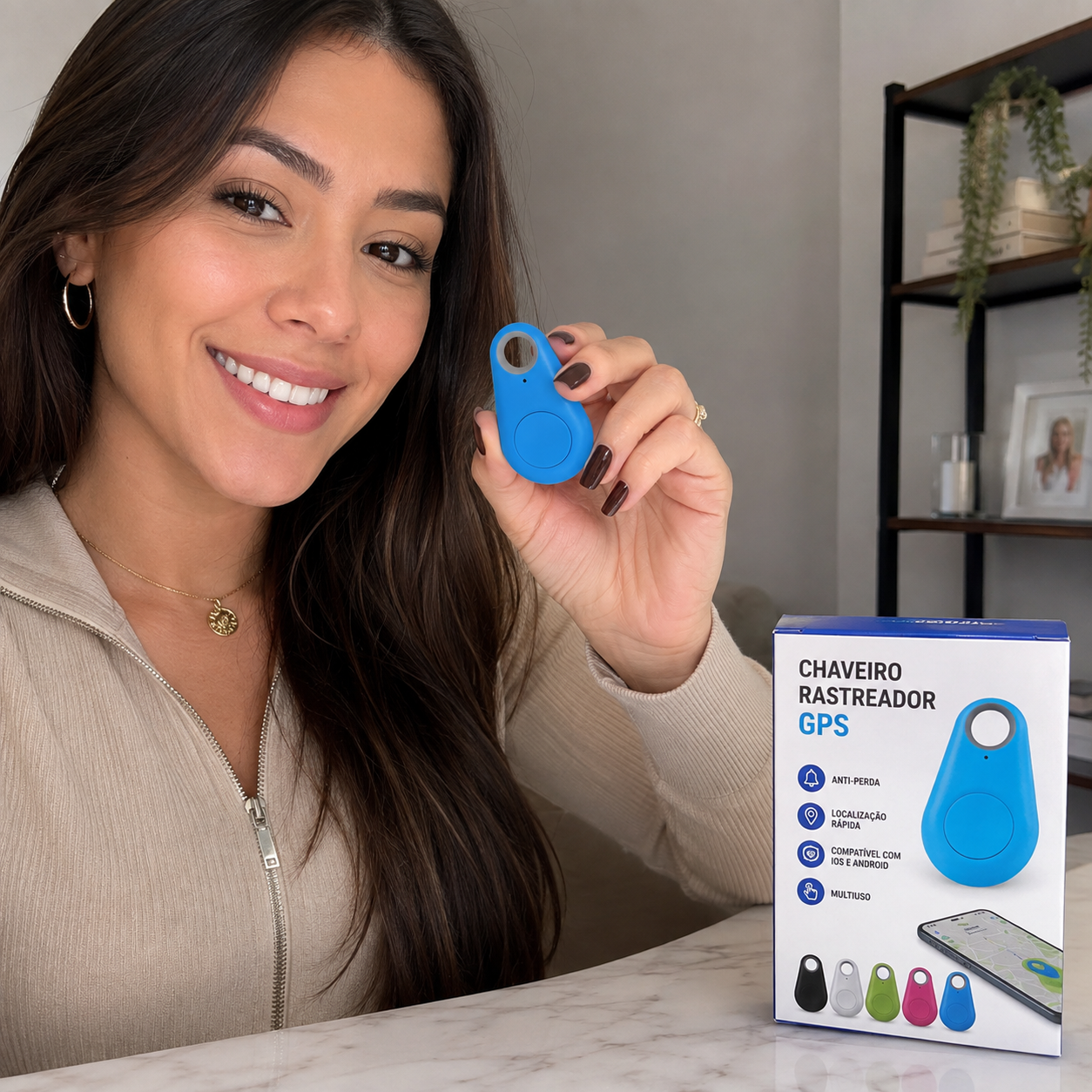 Chaveiro Rastreador Localizador GPS